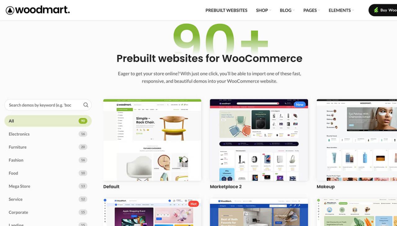 WoodMart 主题：垂直的个性化电商主题教程插图1