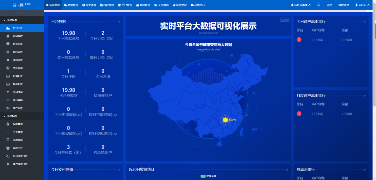 鲸发卡企业级发卡系统修复版源码v13.01插图7 鲸发卡企业级发卡系统修复版源码v13.01插图7